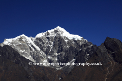 Snow, Tabouche Peak Mountain, Himalayas, Nepal