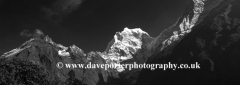 Snow, Kangtega Mountain, Himalayas, Nepal