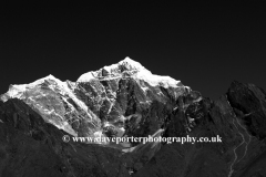 Snow, Tabouche Peak Mountain, Himalayas, Nepal