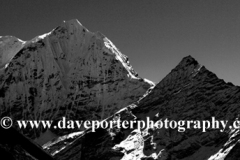 Snow, Thamsherku Mountain, Himalayas, Nepal