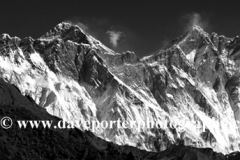 Snow capped, Mount Everest, Himalayas, Nepal