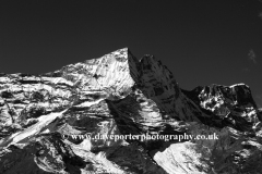 Snow, Konge mountain, Himalayas, Nepal