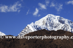 Snow, Cholatse Mountain, Himalayas, Nepal