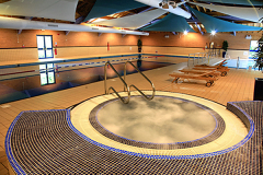 Commercial image of a Gyms Pool area