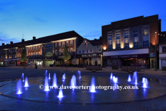 Water Fountains in Leys Square, Letchworth Garden City