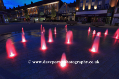 Water Fountains, Leys Square, Letchworth Garden City