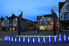 Fountains and Sculptures, Letchworth Garden City