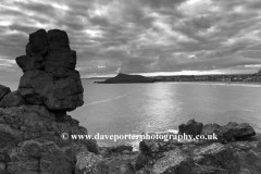 Rocks on Clodgy Point, Porthmeor beach, St Ives