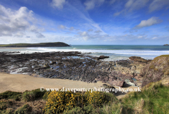 Rugged shoreline, Padstow Bay, Padstow