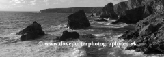 Bedruthan Steps sea stacks, Carnewas Island