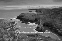 Tintagel Castle Island, Tintagel town