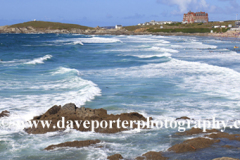 Fistral Surfing beach, Newquay town