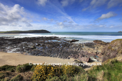 Rugged shoreline, Padstow Bay, Padstow