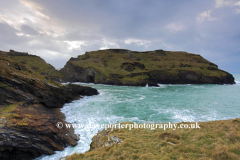 Tintagel Castle Island, Tintagel town