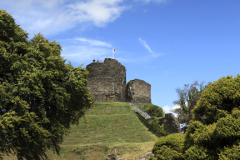 Summer, Launceston Castle, Launceston town