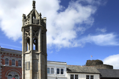 War Memorial, town square, Launceston town