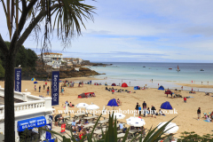 Beach view, Pedna Olva Beach, St Ives town