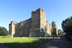 Summer, Colchester castle, Colchester town