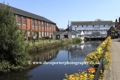 Townsford Mill, The Causeway, river Colne, Halstead