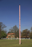 The Maypole on the village green Ickwell