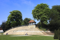 Castle Mound and Embankment gardens, Bedford