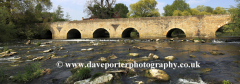 Stone bridge, river Great Ouse, Bromham village
