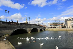 The river bridge, River Great Ouse, Bedford