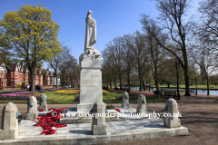 War Memorial next to the river Great Ouse, Bedford