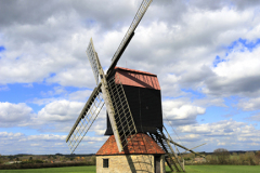 Stevington Windmill; Stevington village