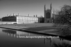 River Cam, the Backs, Kings College, Cambridge City