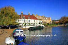 Autumn, the river Great Ouse, Ely City