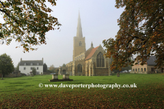 Autumn, St Wendras church, March Town