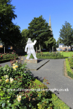 The Straw Bear Gardens, Whittlesey town
