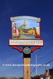 Godmanchester town sign