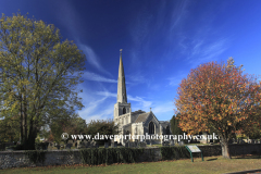 Autumn, St Benedicts church, Glinton village