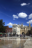 The Water Fountains, cathedral square, Peterborough