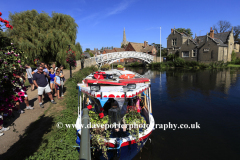 Boats on the river Great Ouse, Godmanchester