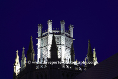 Dusk over the Octagon Tower on Ely City Cathedral