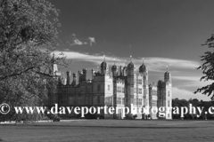 Summer view of Burghley House