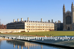 River Cam, the Backs, Kings College, Cambridge