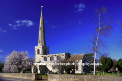 St Benedicts church, Glinton village