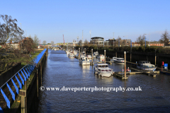 Boats in Wisbech Port, river Nene