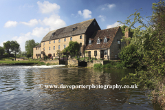 Water Newton Watermill, river Nene