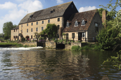 Water Newton Watermill, river Nene