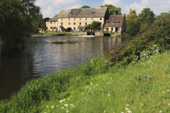 Water Newton Watermill, river Nene