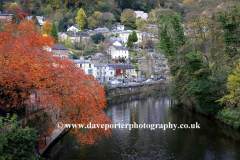 The River Derwent in Autumn Matlock Bath