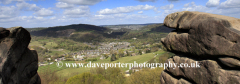 Cromford village from the Black Rocks Country Park
