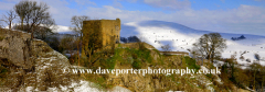 Ruins of Peveril Castle, Castleton village