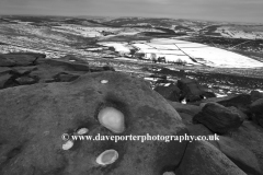 Wintertime on Stanage Edge