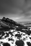 Wintertime on the Hurkling Stones, Derwent Moors